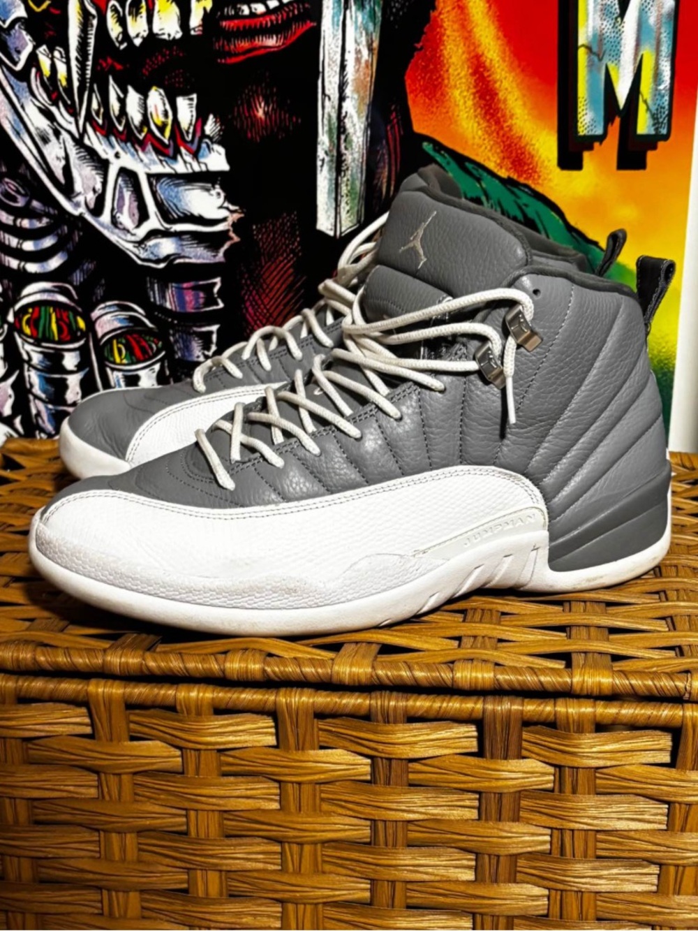 Jordan 12 Stealth/Cool Grey Size 11.5 Men’s (WITH BOX)